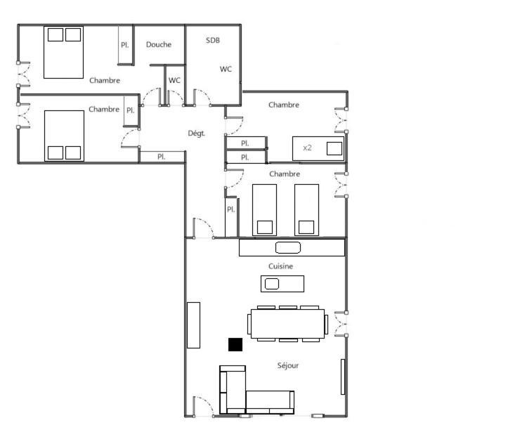 Appartement En Chalet 4 Etoiles Huez エクステリア 写真